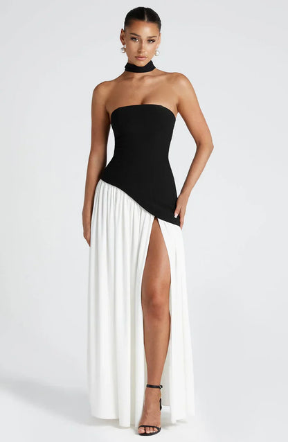 Paige | Robe Fendue Glamour Pour Grandes Occasions
