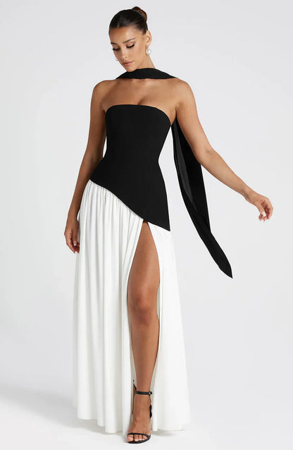 Paige | Robe Fendue Glamour Pour Grandes Occasions