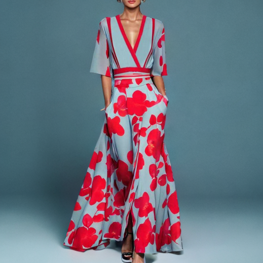 Aurélie | Robe Florale Élégante