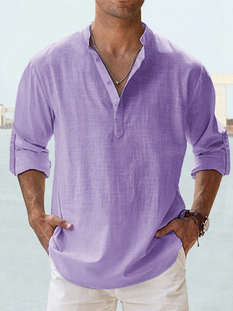 Dale | Chemise En Lin Naturel Respirant