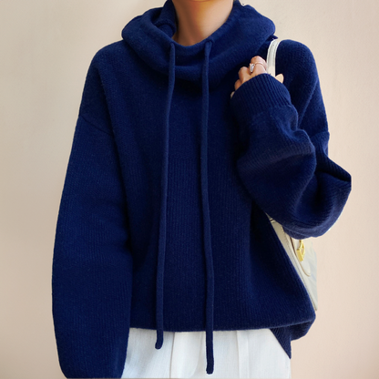 Tessa | Pull À Col Roulé En Laine Mérinos Élégante