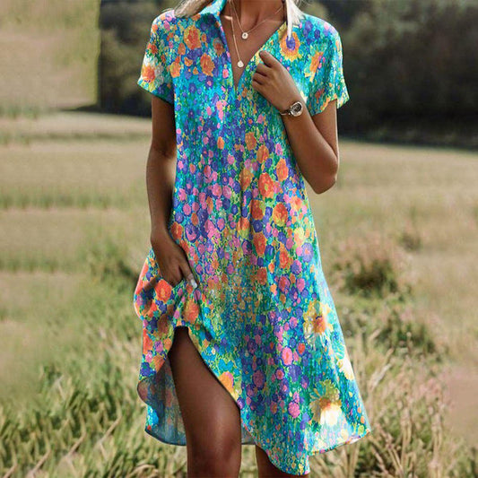 Joséphine | Robe Bohème Chic D'Été