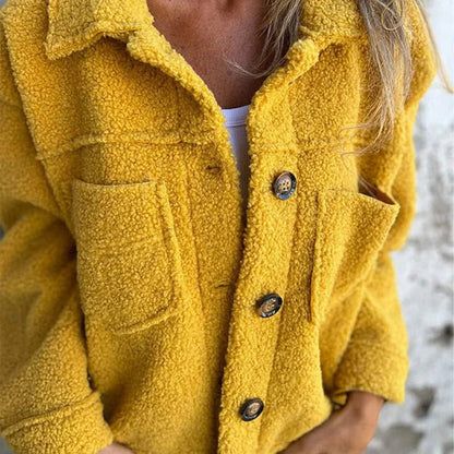 Diona | Manteau court chaud et élégant