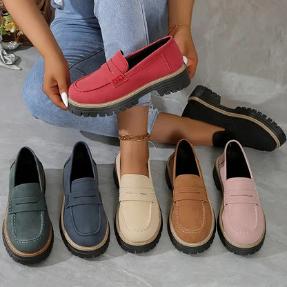 Mocassins en daim Fritha | Confort et élégance