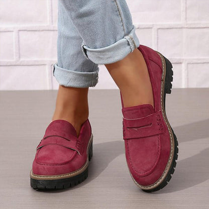 Mocassins en daim Fritha | Confort et élégance