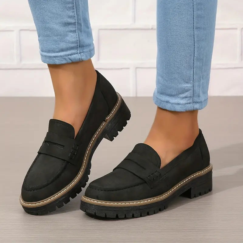 Mocassins en daim Fritha | Confort et élégance