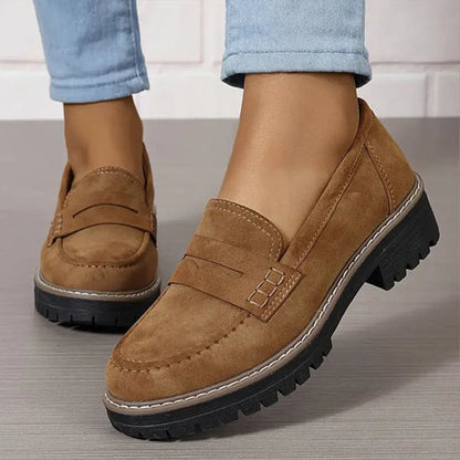 Mocassins en daim Fritha | Confort et élégance