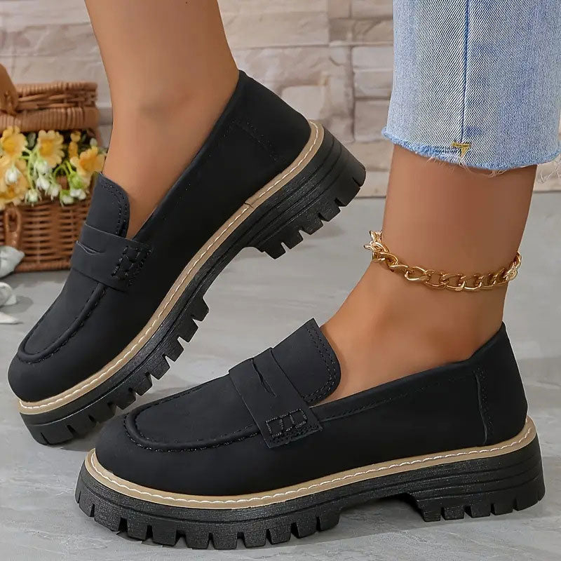 Mocassins en daim Fritha | Confort et élégance
