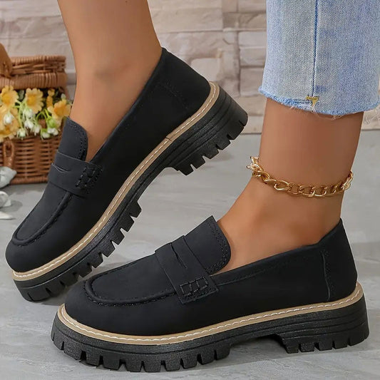 Mocassins en daim Fritha | Confort et élégance