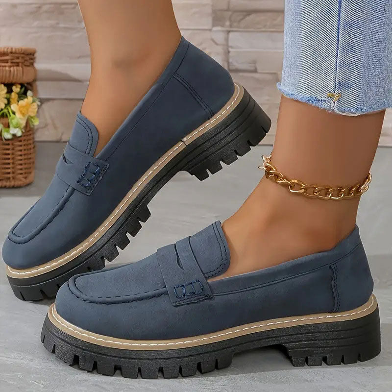Mocassins en daim Fritha | Confort et élégance