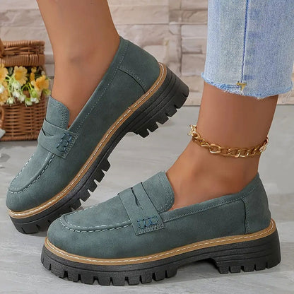 Mocassins en daim Fritha | Confort et élégance