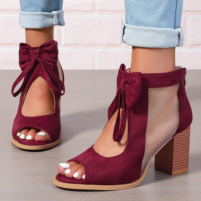 Amelia | Talons Décontractés À Bout Ouvert