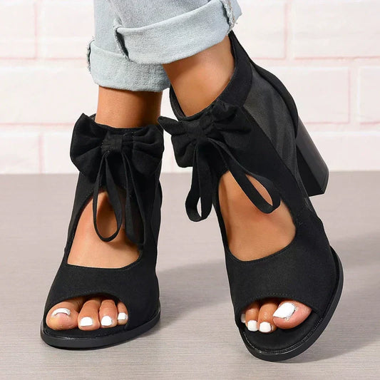 Amelia | Talons Décontractés À Bout Ouvert