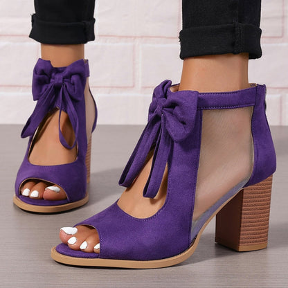 Amelia | Talons Décontractés À Bout Ouvert