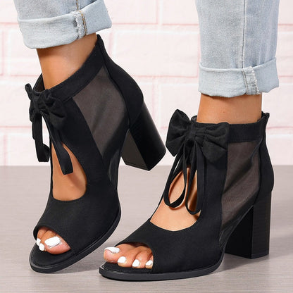 Amelia | Talons Décontractés À Bout Ouvert
