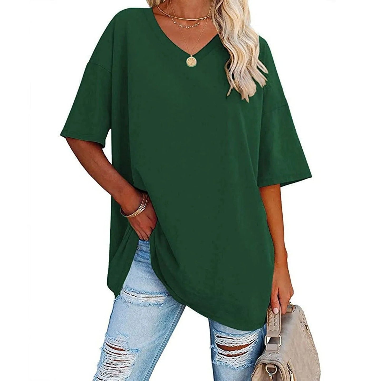 Sienna | T-Shirt En Coton Léger Pour Un Style Élégant Au Quotidien