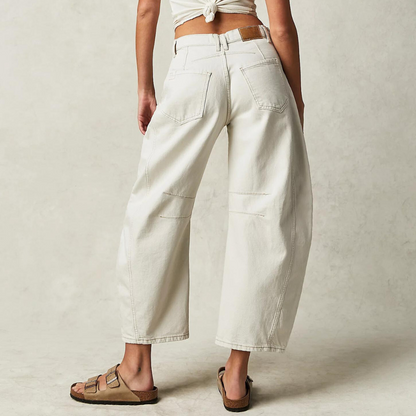 Sylvia | Jean Large Taille Haute