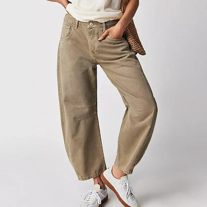 Sylvia | Jean Large Taille Haute
